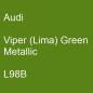 Preview: Audi, Viper (Lima) Green Metallic, L98B.